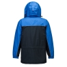 Parka de travail imperméable matelassée bicolore Marine/royal – Portwest S562