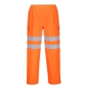 Pantalon imperméable haute visibilité coupe-vent classe 2 Orange – Portwest S597