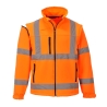 Blouson softshell haute visibilité 3 couches classe 3 Orange – Portwest S428