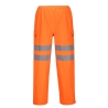 Pantalon imperméable haute visibilité coupe-vent classe 2 Orange – Portwest S597