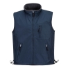 Bodywarmer réversible ripstop et polaire anti-boulochage Marine – Portwest S418NAR