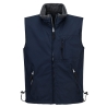 Bodywarmer réversible ripstop et polaire anti-boulochage Marine – Portwest S418NVR