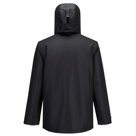 Parka respirante 3-en-1 avec polaire amovible et capuche Noir – Portwest S507