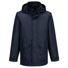 Parka respirante 3-en-1 avec polaire amovible et capuche Marine – Portwest S507