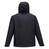 Parka isolante imperméable rip-stop capuche cachée Noir – Portwest S505
