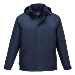 Parka isolante imperméable rip-stop capuche cachée Marine – Portwest S505