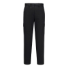 Pantalon cargo slim stretch femme multipoches Noir – Portwest S233