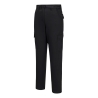 Pantalon cargo slim stretch femme multipoches Noir – Portwest S233