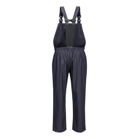 Cotte à bretelles imperméable protection chimique EN 13034 Marine – Portwest S653