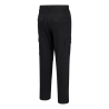 Pantalon cargo slim stretch femme multipoches Noir – Portwest S233