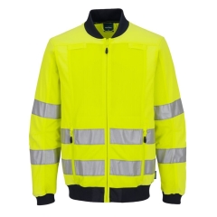Veste de travail haute visibilité classe 2 et 3 Jaune/marine – Portwest T164