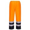 Pantalon d'hiver haute visibilité classe 2 coupe-vent imperméable Orange/marine – Portwest S598