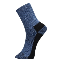 Chaussette de travail résistante multi-usage Bleu – Portwest SK11, sachet de 6 paires