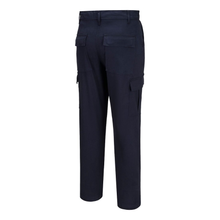 Pantalon cargo slim stretch femme multipoches Marine – Portwest S233