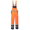 Cotte bicolore matelassée haute visibilité classe 2 Orange – Portwest S489