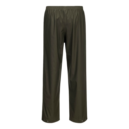 Pantalon de protection chimique imperméable Flexatex Chem Nuits de forêt – Portwest S650