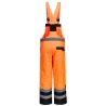 Cotte bicolore matelassée haute visibilité classe 2 Orange – Portwest S489