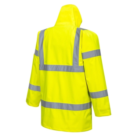 Parka haute visibilité imperméable classe 3 multipoches Jaune – Portwest S590