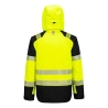 Veste de pluie haute visibilité PW3 à enfiler 3 couches Jaune/noir – Portwest T161