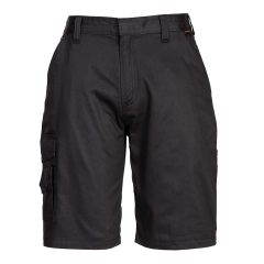 Bermuda de travail combat femme ceinture semi-élastiquée Noir – Portwest S797