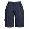 Bermuda de travail combat femme ceinture semi-élastiquée Marine – Portwest S797
