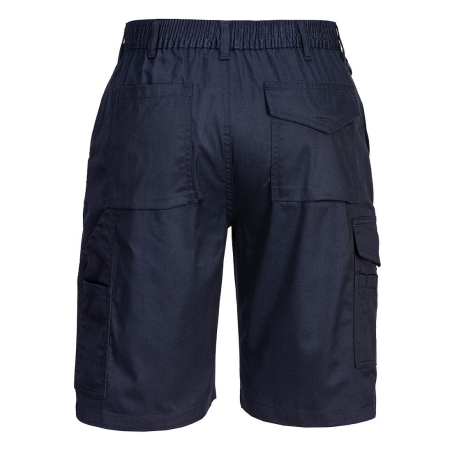 Bermuda de travail combat femme ceinture semi-élastiquée Marine – Portwest S797