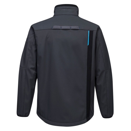 Veste softshell 3 couches coupe-vent imperméable respirante Gris métal – Portwest T750