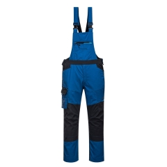 Cotte à bretelles poly-coton multipoches WX3 Bleu persan – Portwest T704