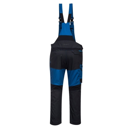 Cotte à bretelles poly-coton multipoches WX3 Bleu persan – Portwest T704