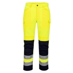 Veste haute visibilité classe 2 bandes réfléchissantes Jaune/marine – Portwest T143