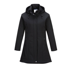 Veste softshell femme 3 couches imperméable ajustée Noir – Portwest TK42