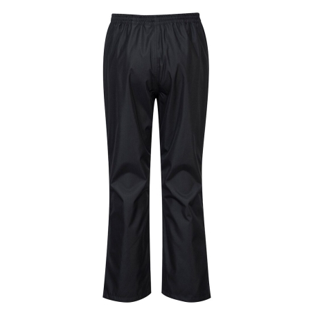 Pantalon de pluie imperméable respirant coutures soudées Noir – Portwest S556