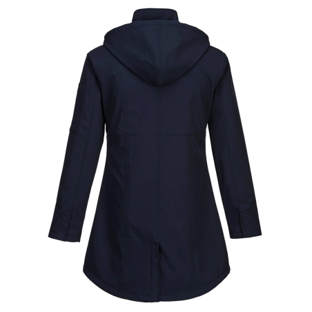 Veste softshell femme 3 couches imperméable ajustée Marine – Portwest TK42