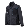 Veste de travail toile poly-coton extensible multipoches Gris métal – Portwest T703