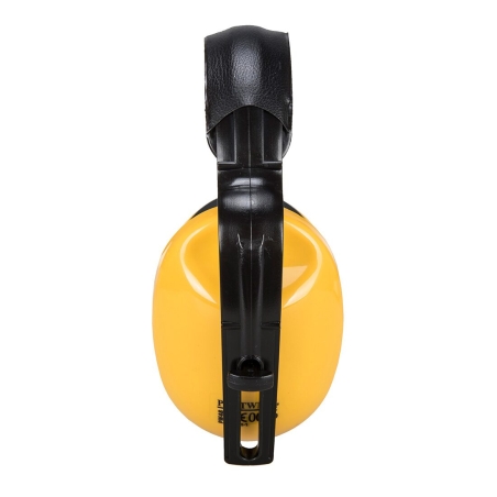 Casque anti-bruit réglable protection auditive SNR 27 dB Jaune – Portwest PW48