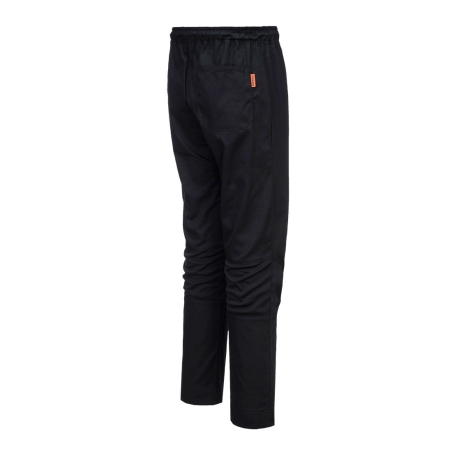 Pantalon de cuisine respirant revêtement Texpel MeshAir Pro Noir – Portwest C073