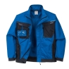 Veste de travail toile poly-coton extensible multipoches Bleu persan – Portwest T703