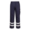 Pantalon de travail haute visibilité bandes rétroréfléchissantes Marine – Portwest S917