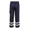 Pantalon de travail haute visibilité bandes rétroréfléchissantes Marine – Portwest S917