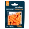 Bouchons d'oreille jetables en mousse polyuréthane Orange – Portwest EP14, boîte de 10 paires