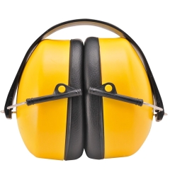 Casque antibruit ultra-léger SNR 30 dB port prolongé Jaune – Portwest PW41