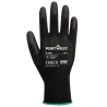 Gant à paume en PU pour distributeurs automatiques Noir – Portwest VB120, boîte de 288 paires