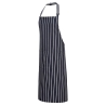Tablier de boucher en coton avec poche et lien réglable Marine – Portwest S855