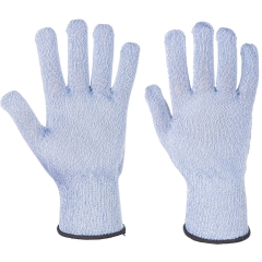 Gant anti-coupure niveau D agroalimentaire ambidextre Bleu – Portwest A655