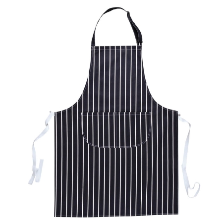 Tablier de boucher en coton avec poche et lien réglable Marine – Portwest S855