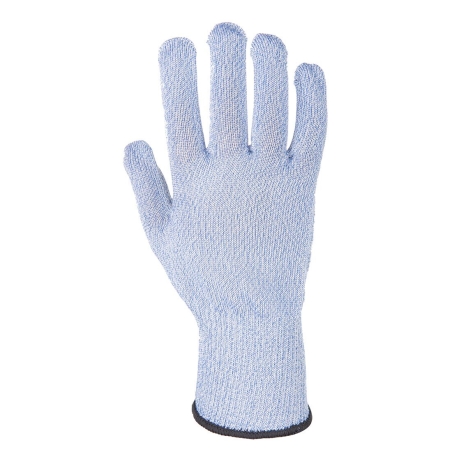 Gant anti-coupure niveau D agroalimentaire ambidextre Bleu – Portwest A655
