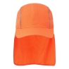 Casquette de protection solaire respirante avec pare-nuque Orange – Portwest HA22