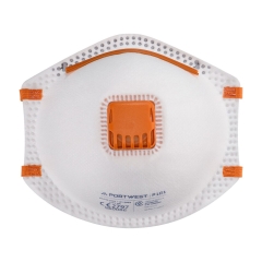 Masque anti-poussières à valve FFP1 - boîte de 10 Blanc – Portwest P101