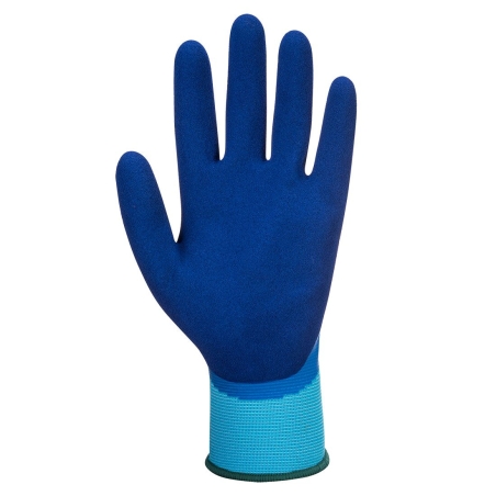 Gant enduit latex double trempage protection liquides Bleu – Portwest AP80