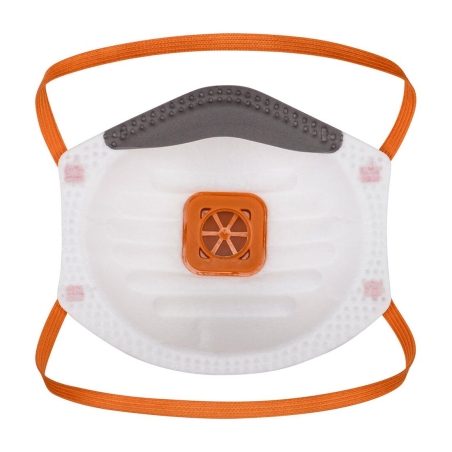 Masque anti-poussières à valve FFP1 - boîte de 10 Blanc – Portwest P101